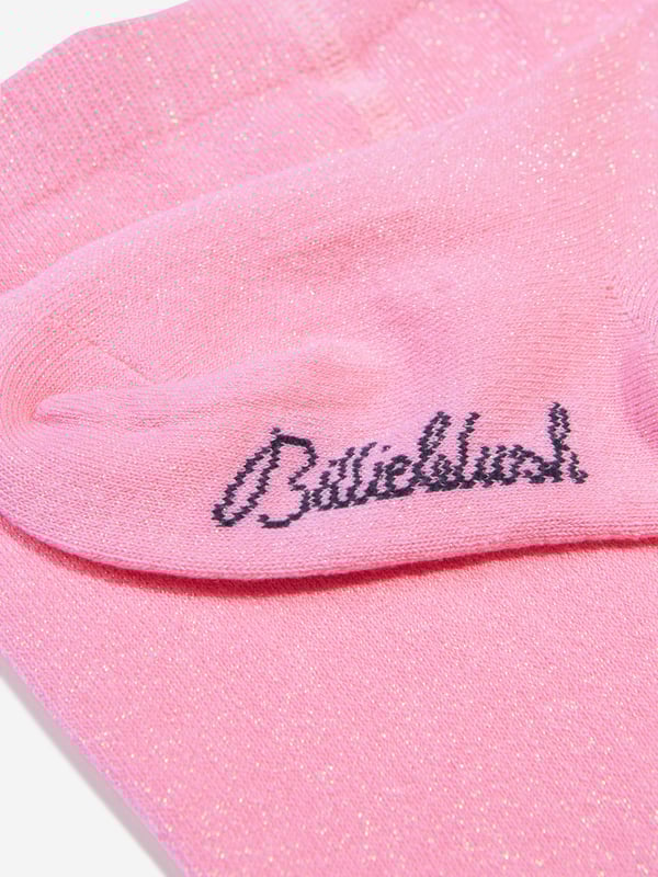 Billieblush reimagine contemporary designs into sophisticated abstracts. These girls pink tights capture the label's distinctive craftsmanship and innovative attitude. One foot has BEST and the other has FRIEND. BEST FRIEND Metallic Threads One Foot BEST One Foot FRIEND Cotton Polyester Elastane Billieblush Tights 3-6M 17cm 9-18M 19cm 2-3Y 23cm 4-5Y 27cm 6-8Y 31cm 10-12Y 35cm