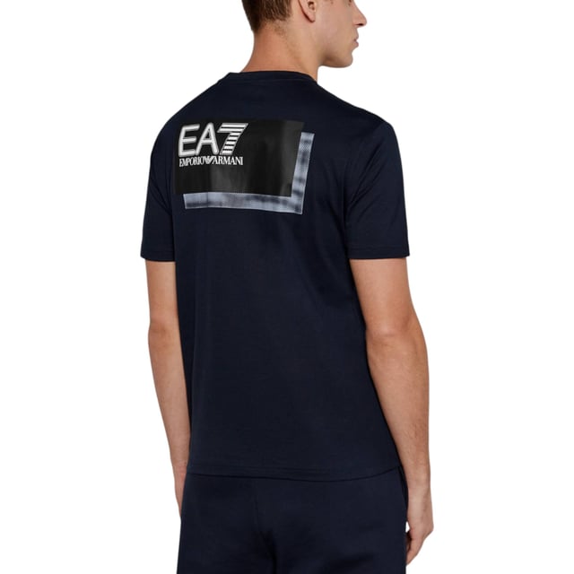 EA7 Men's T-Shirts
Style Code: 3DPT81 PJM9Z
Colour Code: 1200/1554
Colour: Black, Navy 
Material: 100% Cotton
Slim Fit
Made In Cambodia
Crew Neck
Short Sleeve
Machine Washable