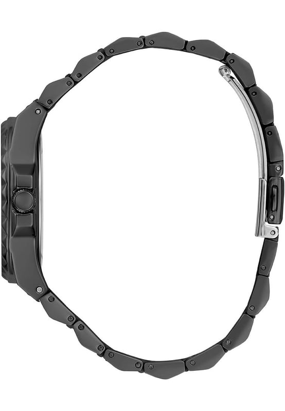 As we have come to expect from a manufacturer as highly regarded as Guess, you get a watch that will last the test of time. All Guess watches have been manufactured using strong and durable parts to keep your brand new  GW0601L2 Ladies Rebellious Watch ticking away on your wrist for many years to come.  Dimensions (cm): 9x8x9