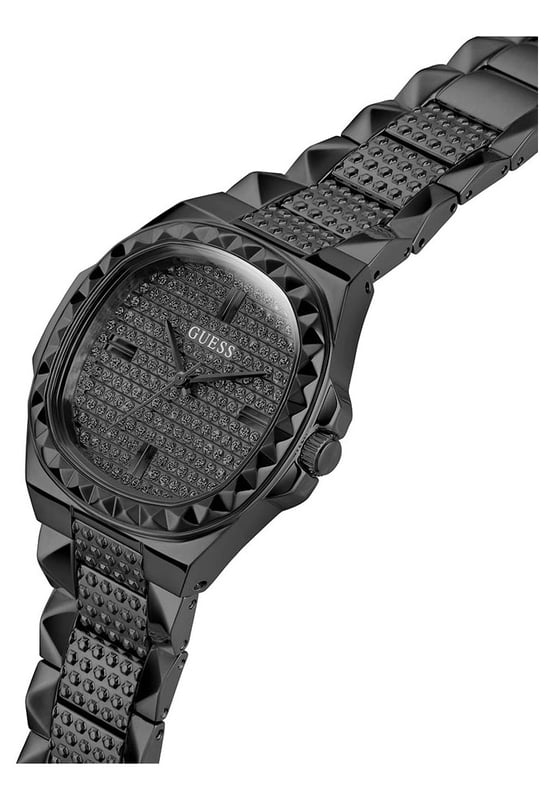 As we have come to expect from a manufacturer as highly regarded as Guess, you get a watch that will last the test of time. All Guess watches have been manufactured using strong and durable parts to keep your brand new  GW0601L2 Ladies Rebellious Watch ticking away on your wrist for many years to come.  Dimensions (cm): 9x8x9