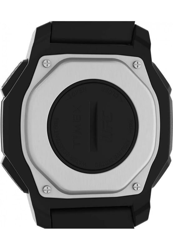 The Mens UFC Spark Watch TW2V83800 is a great example of the Timex watch range. You can buy with confidence that your TW2V83800 Mens UFC Spark Watch is fully covered by the official Timex warranty.  Dimensions (cm): 10x4x6