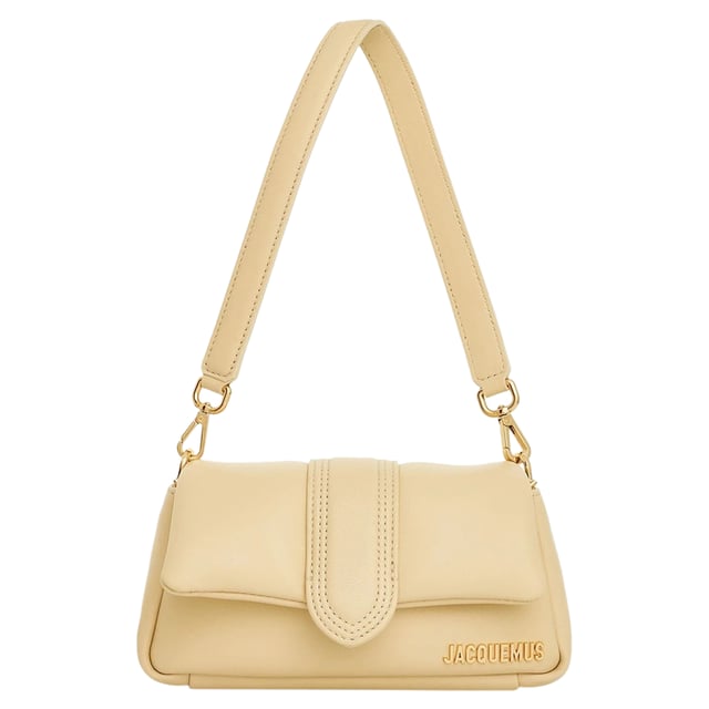 Composition: 100% Lamb Leather  
Lining: Cotton  
Gold-tone hardware
Flap top magnetic closure
Front logo lettering
Padded design
Back patch pocket
Detachable double shoulder straps
Length 20, Height 11, cm Width 8 cm
Single detachable top handle (23 cm) Detachable shoulder strap (50 cm)
Made in  Italy
Gender: WOMEN
Product code: 233BA3353073_120
Barcode: 9990003321805
Code: BAG JQ 2 SD SS25 13754
 Measurments:  width: 80 mm length: 200 mm height: 110 mm strap length: 500 mm handle drop: 230 mm