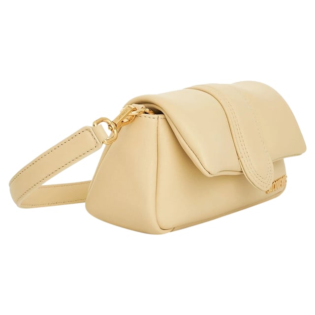 Composition: 100% Lamb Leather  
Lining: Cotton  
Gold-tone hardware
Flap top magnetic closure
Front logo lettering
Padded design
Back patch pocket
Detachable double shoulder straps
Length 20, Height 11, cm Width 8 cm
Single detachable top handle (23 cm) Detachable shoulder strap (50 cm)
Made in  Italy
Gender: WOMEN
Product code: 233BA3353073_120
Barcode: 9990003321805
Code: BAG JQ 2 SD SS25 13754
 Measurments:  width: 80 mm length: 200 mm height: 110 mm strap length: 500 mm handle drop: 230 mm