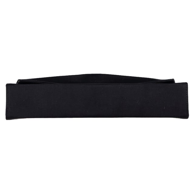 VINTAGE, RRP AS NEW
The Christian Louboutin Bow Clutch Bag in black satin is the epitome of evening elegance, featuring a sculptural bow detail and the brand’s signature red lining. Its sleek silhouette and soft satin finish bring a touch of Parisian glamour to any formal look. **Style tip:** Pair it with a strapless gown or a tailored jumpsuit to highlight the clutch’s sophisticated charm and statement bow.

 Christian Louboutin Bow Clutch Bag in Black Satin

Condition: Excellent
Signs of wear: No retail tag, No visible sign of wear., 
Packaging: Dust bag
Color: Black
Material: Satin 
Size: One Size | One Size
Measurements: Width: 45; Height: 90; Length: 220
SKU: NAPPUGBBA525368W