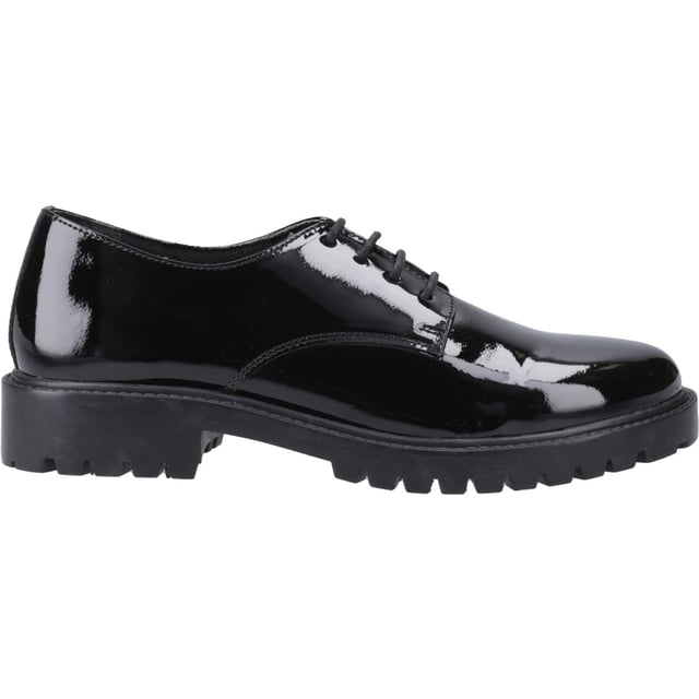 Featuring a leather upper and on trend chunky sole, the Aubrey with its adjustable lace up fastening will keep feet secure and comfortable all day long