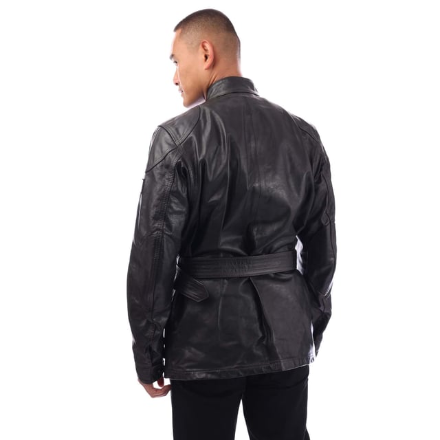 Men's Belstaff Legacy Trialmaster Panther Jacket in Black