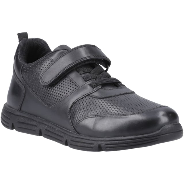 With a flexible TPR sole, touch fastening for a secure fit, and a quality leather upper the Alfie is the ideal choice all term long for comfort and cool school style