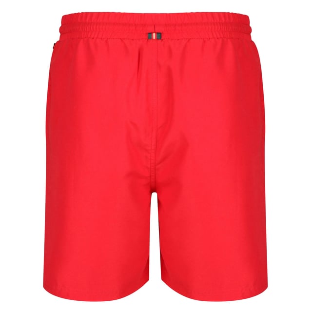 100% Polyester. Voering: Gaas. Ontwerp: Contrastpaneel, Geborduurd logo. Zakken: 2 Zijzakken. Bevestiging: Pull-On. Stoftechnologie: Ademend, Sneldrogend. Tailleband: Koord, Elastisch.