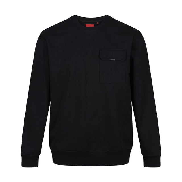 100% Katoen. Stof: Zachte aanraking. Ontwerp: Eenvoudig. Hem: Ribben. Halslijn: Crew Neck, Ribbed. Mouwtype: Met lange mouwen. Manchet: Ribbel. Pasvorm: Relaxed model. Zakken: 1 borstzak, klepsluiting. Bevestiging: Trek aan de achterkant. S: 38 in. L: 42 in. XXL: 46 in. 3XL: 48 in.