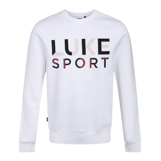 100% Katoen. Stof: Fleece. Ontwerp: Tekst. Hem: Ribben. Halslijn: Crew Neck, Ribbed. Mouwtype: Met lange mouwen. Manchet: Ribbel. Bevestiging: Trek aan de achterkant. S: 38 in. M: 40 in.