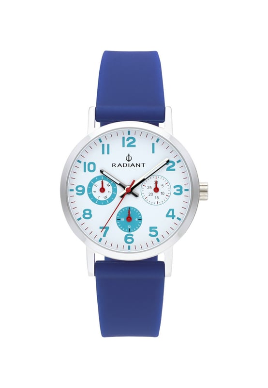 The Kids Watch RA448709 from Radiant is a great example of why the Radiant range has become so popular. Suitable for most occasions/pursuits its hard to find a reason why the Kids Watch RA448709 shouldn't be high up on your shopping list. The Kids Watch RA448709 makes a wonderful gift.  Dimensions (cm): 16x6x27