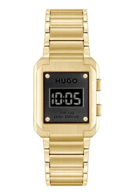 Functional and heard wearing, this Watch 1530359 by HUGO will keep ticking away tirelessly on your wrist for many years to come. The Watch 1530359 is the perfect gift.  Dimensions (cm): 10x10x5