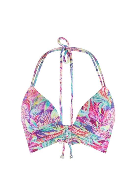 Crazy wild & fun - Deze serie heeft een sexy uitstraling met een unieke zebra print. Deze triangle padded bikini top is voorgevormd en heeft verstelbare touwtjes in de nek.
