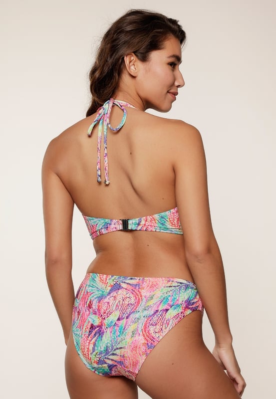 Crazy wild & fun - Deze serie heeft een sexy uitstraling met een unieke zebra print. Deze triangle padded bikini top is voorgevormd en heeft verstelbare touwtjes in de nek.