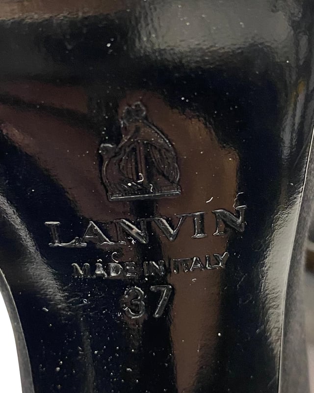 VINTAGE, RRP AS NEW
 Very pretty Lanvin pumps with leather interior, satin exterior, adorned with bows.
 120 mm heels 

Lanvin Bow Pumps 120 in Black Satin Leather
Color: black
Material: Satin
Condition: very good condition with moderate signs of wear on the soles
Size: 37
Sign of wear: Yes
SKU: 86017