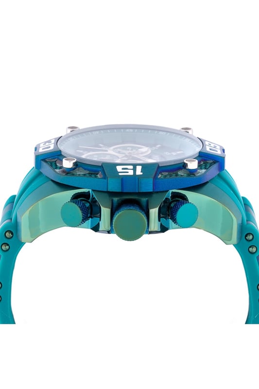 El Invicta 40856 tiene una caja de acero inoxidable de 52 millimetros con una esfera verde.
Esta modelo funciona con un movimiento de Cuarzo preciso.
Resistencia a la presión de aqua de 10 bares.
Este modelo es parte de la colección Invicta Pro Diver.

2 años de garantía Invicta.