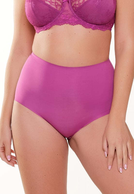 Der 1400HWB-1 ist ein neuer Hohe Slip aus der LingaDore Daily Kollektion. Dieser bequeme Slip ist aus weichem Microfaserstoff gefertigt und hat einen Baumwollzwickel. Der Slip trägt sich wie eine zweite Haut und ist unter der Kleidung unsichtbar. Sie sind im 2er-Pack verpackt.
