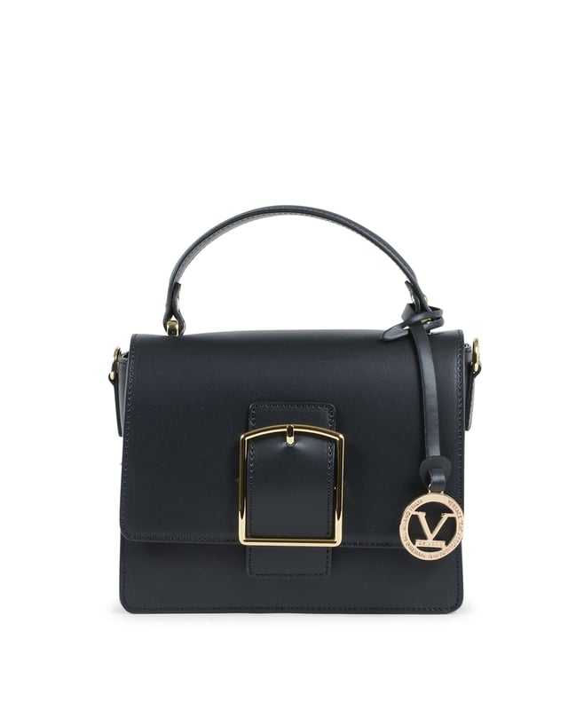 Bolso de mujer de lujo.
  Color: Negro.
  Marca: V Italia.
  Modelo: V505 52 RUGA NERO.
  Composicion: 100% piel.
  Medidas: 20x16x8 cm.
  Hecho en Italia.
  Apto para todas las estaciones.