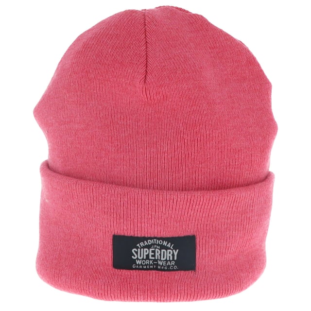Gorra rosa estampada de Superdry.
  Disenado para mujeres.
  Ideal para la temporada de otono/invierno.
  Hecho de 50% acrilico y 50% poliester.
  Lavable a maquina a 30Â°.
  Patron de impresion unico.
  Codigo de producto: W9010162A.