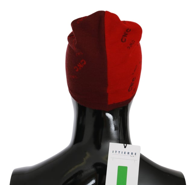 Brand: C&#8217;N&#8217;C COSTUME NATIONAL
  Color: Red
  Material: 50% Wool 50% Acrylic
  Logo details
  Made in Italy