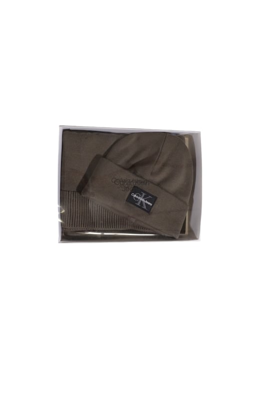 Brand: Calvin Klein Jeans
  Gender: Men
  Type: Scarves
  Season: Fall/Winter
  Color: brown
  Article code: K50K512470
  Composition: 50% acrylic 50% cotton
  Washing: machine wash at 30Â°
Material: Knitted acrylic