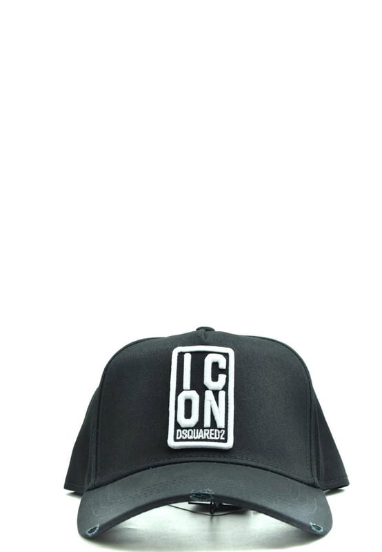 Marca: Dsquared2.
  Genero: Mujeres.
  Tipo: Gorras.
  Temporada: Otono/Invierno.
  Color: negro.
  Patron: estampado.
  Codigo del articulo: V_29573.
  Composicion: 100% algodon.