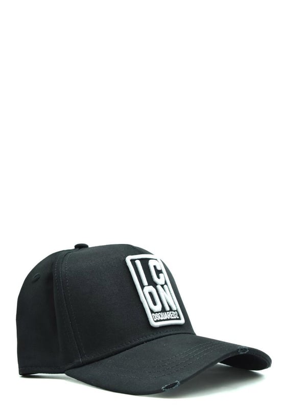 Marca: Dsquared2.
  Genero: Mujeres.
  Tipo: Gorras.
  Temporada: Otono/Invierno.
  Color: negro.
  Patron: estampado.
  Codigo del articulo: V_29573.
  Composicion: 100% algodon.
