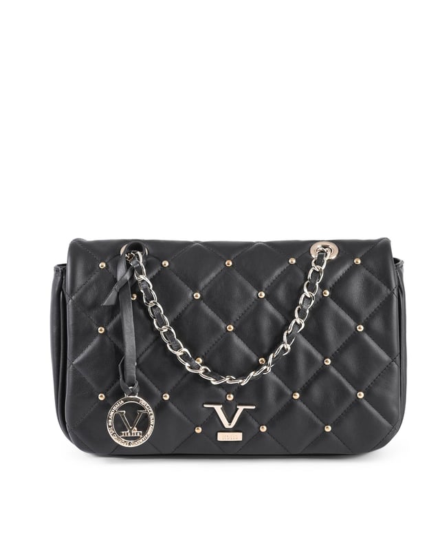 Lujoso bolso de mano para mujer V Italia M392 SAUVAGE NERO.
  Fabricado en Italia con 100% cuero.
  El elegante color negro agrega sofisticacion a cualquier atuendo.
  Medidas 26x17x10 cm para un amplio espacio.
  Perfecto tanto para ocasiones informales como formales.