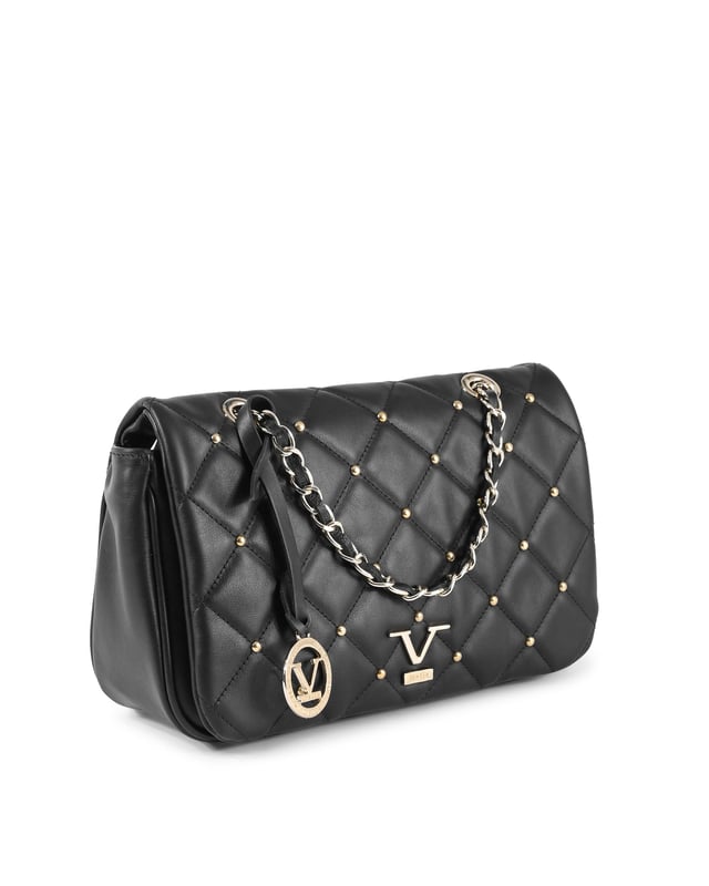 Lujoso bolso de mano para mujer V Italia M392 SAUVAGE NERO.
  Fabricado en Italia con 100% cuero.
  El elegante color negro agrega sofisticacion a cualquier atuendo.
  Medidas 26x17x10 cm para un amplio espacio.
  Perfecto tanto para ocasiones informales como formales.