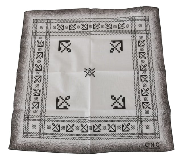 Brand: C&#8217;N&#8217;C COSTUME NATIONAL
  Material: 100% Cotton
  Color: White print
  Logo details
  Made in Italy