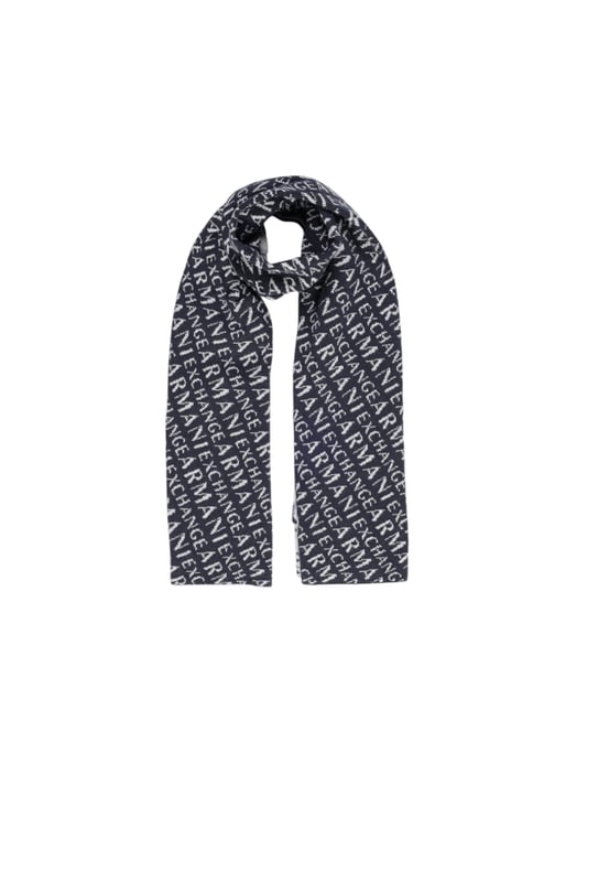 Marca: Armani Exchange.
  Genero: Hombres.
  Tipo: Bufandas.
  Temporada: Otono/Invierno.
  Color: azul.
  Patron: estampado.
  Codigo del articulo: XM000336 AF12274.
  Composicion: 45% acrilico 5% lana 50% poliamida.
  Lavado: lavar a mano.