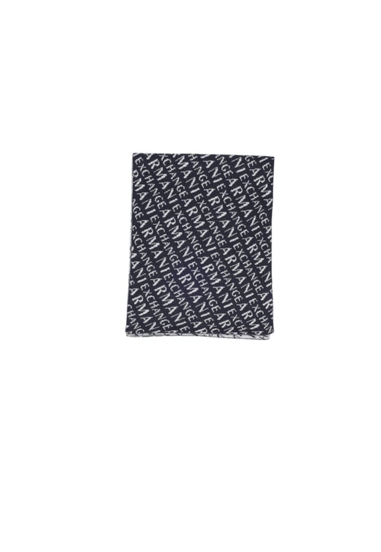 Marca: Armani Exchange.
  Genero: Hombres.
  Tipo: Bufandas.
  Temporada: Otono/Invierno.
  Color: azul.
  Patron: estampado.
  Codigo del articulo: XM000336 AF12274.
  Composicion: 45% acrilico 5% lana 50% poliamida.
  Lavado: lavar a mano.