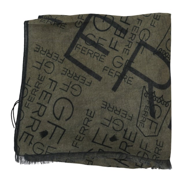 GF Ferre Women's Green Wool Viscose Foulard Patterned Branded Scarf Brand: GF FERRE
Condition: Brand new with tags
Authenticity: 100% Authentic
Gender: Men
Color: Green patterned
Material: 20% Wool 80% Viscose
Made in Italy
Logo details