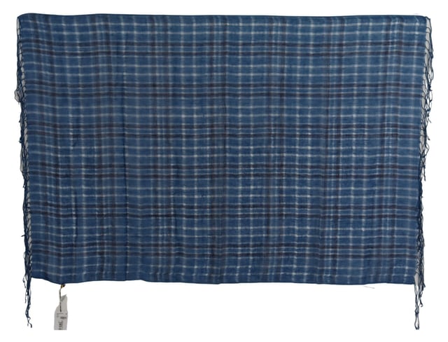 Brand: C&#8217;N&#8217;C COSTUME NATIONAL
  Condition: Brand new with tags
  Material: 100% Linen
  Color: Blue checkered
  Logo details
  Made in Italy
  Size: 175cm x 120cm