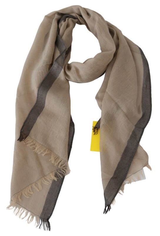 Brand new with tags
  Gender: Women
  Color: Beige
  Material: 100% Cotton
  Logo details
  Made in Italy
  Size: 38cm x 160cm
