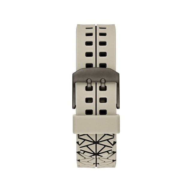 Type mechanisme: QUARTZ
  Display: DIGITAAL
  Materiaal van de kast: HARS
  Kleur van de kast: ZWART
  Materiaal van de armband: SILICONE
  Kleur van de armband: BEIGE
  Kleur wijzerplaat: ZWART
  Glastype: MINERAAL
  Klep: GESP
  Waterbestendigheid: 10ATM
  Diameter wijzerplaat: 47 MM
  Speciale functies: REX
  ALARM
  CALENDAR
  CHRONOGRAPH