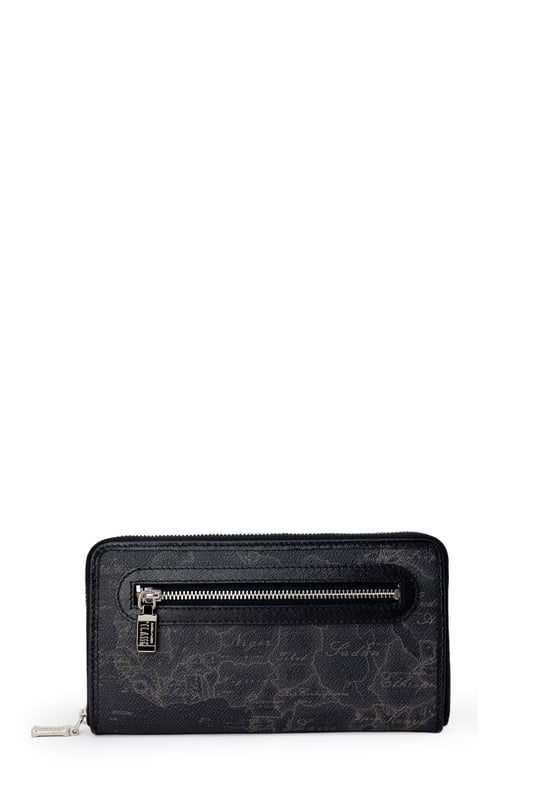 Marca: Alviero Martini Prima Classe.
  Genero: Mujer.
  Tipo: Carteras.
  Temporada: Otono/Invierno.
  Color: negro.
  Codigo del articulo: C W028 6426.
  Composicion: 4% algodon 50% piel 7% poliester 39% poliuretano.