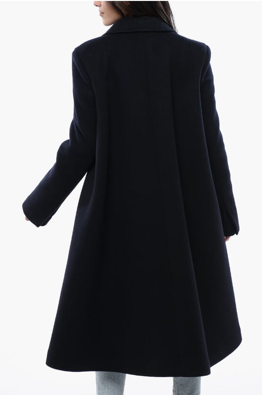 Otoño-Invierno, Azul, 2 bolsillos, Manga larga, Botones, Chaqueta cruzada, Forrada, Bolsillo interior, Bolsillo con solapa, Cierre delantero, P617027