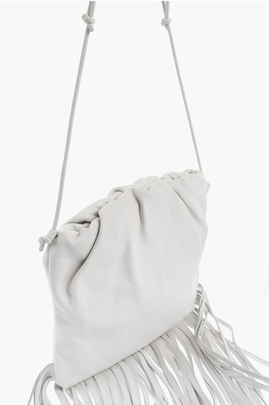 12 Monate, Weiß, Abnehmbarer Schultergurt, Umhängetasche, Made in Italy, FRAUENTAG, P650301, LxHxB: 30x29x10cm
