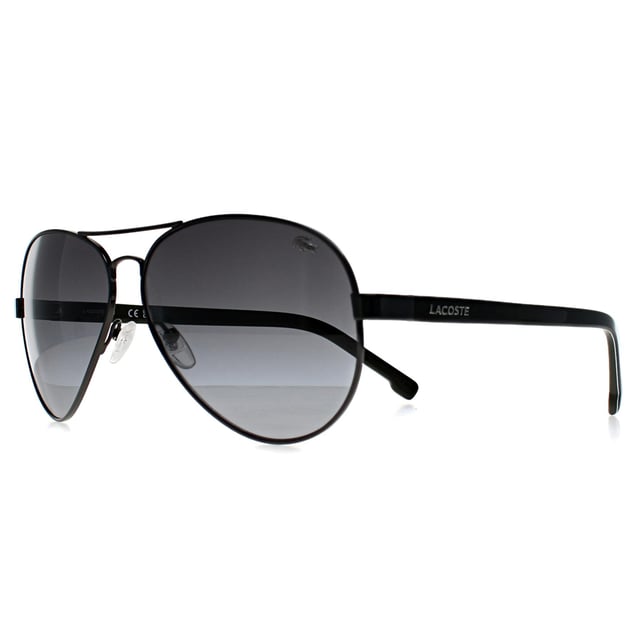 Lacoste Aviator Mens Grey Grey L163S Lacoste Aviator Mens Grey Grey L163S Sunglasses embody a classic aviator profile with a refined metal frame and double bridge detailing, engineered for lightweight durability and timeless appeal with a sporty, upscale twist.