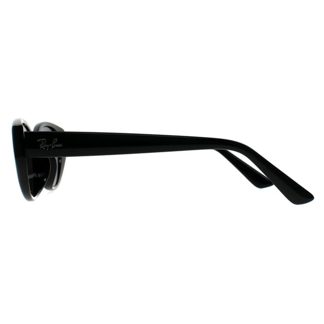 Ray-Ban Oval Womens Polished Black Dark Grey RB4457D Bio Based  Sunglasses are a modern reinterpretation of Ray-Ban's timeless design ethos, where classic lines meet contemporary flair. These sunglasses embody the brandâ€™s authentic heritage with their sleek, polished black frames made from durable plastic, offering a lightweight yet robust feel for everyday wear. The dark grey lenses not only promise exceptional visual clarity but also provide superior protection from harmful rays, making them perfect for sunny adventures. Crafted to complement the confident style of women who embrace both tradition and innovation, these shades balance elegance with edge. With a bridge size of 19 and temples measuring 145, they ensure comfort without compromising on that iconic Ray-Ban cool factor. Whether you're out exploring the city or enjoying a leisurely day at the beach, these sunglasses offer an effortless blend of function and fashion that truly stands the test of time.