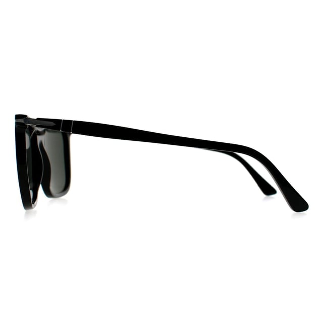 Persol Square Mens Black Green Polarized PO3357S  Sunglasses are the epitome of elegance, combining a bold, structured frame with refined detailing. Designed for individuals who appreciate timeless luxury, they offer both superior sun protection and an elevated aesthetic.