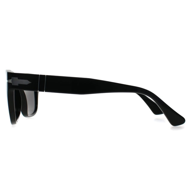 Persol Square Mens Black Dark Grey PO3341S Persol Square Mens Black Dark Grey PO3341S Sunglasses offer a bold and confident look with their robust frame and distinctive design. Combining comfort and luxury, these sunglasses are perfect for those seeking a statement accessory with lasting appeal.