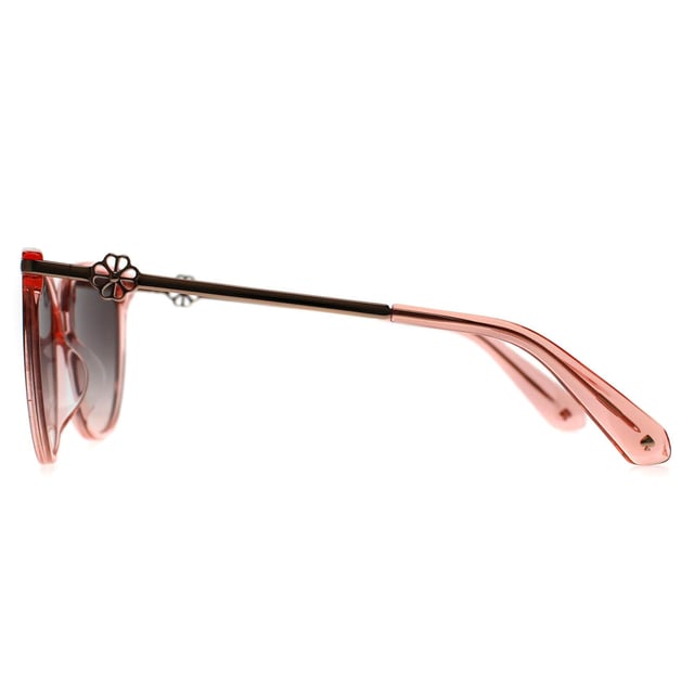 Kate Spade Oval Womens Pink Grey Gradient Kristina/G/S Las gafas de sol Kate Spade Oval Womens Pink Grey Gradient Kristina/G/S presentan una mezcla arquitectónica de curvas suaves y bordes definidos, dando como resultado una montura que fusiona a la perfección la innovación moderna con la elegancia clásica.