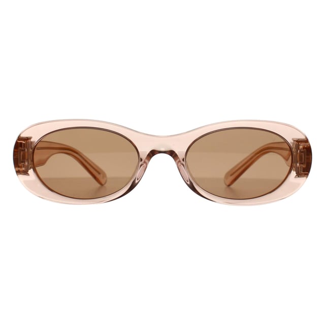 Die Miu Miu MU06ZS 13T1P1 noisette transparent pink brown Sonnenbrille hat einen anmutigen, abgerundeten Rahmen mit skulpturalen Details, die das zeitlose Design aufwerten und den Retro-Charme mit zeitgenÃ¶ssischer Eleganz fÃ¼r einen selbstbewussten, modischen Look verbinden.