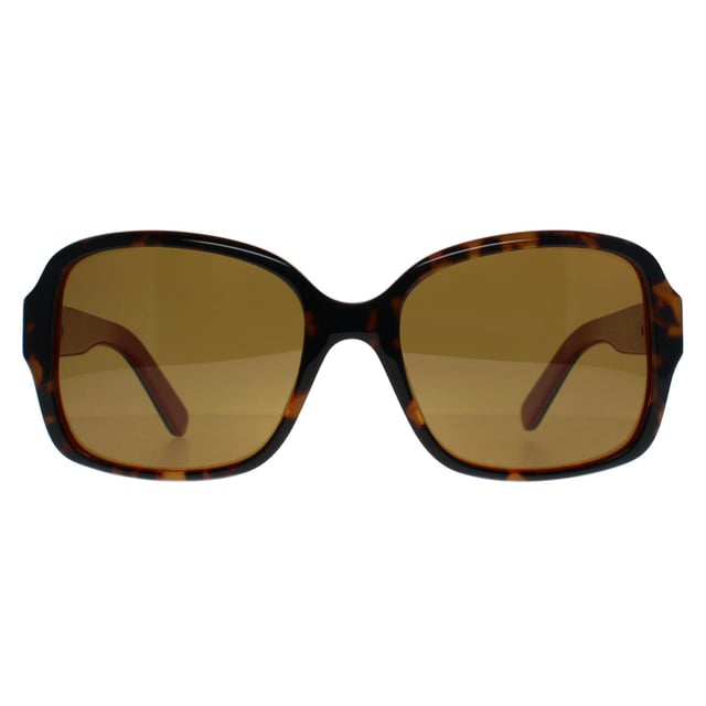 Kate Spade Square Womens Havana Brown Pink Brown Annora/P/S  Sunglasses exhibit a graceful square structure that marries playful whimsy with refined design principles, enhancing the wearerâ€™s natural poise with every glance.
