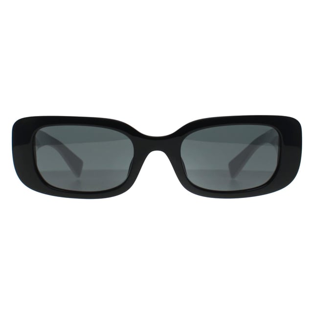 Las gafas de sol Miu Miu Rectangle Womens Black Dark Grey MU08YS presentan una atrevida montura rectangular meticulosamente elaborada en acetato de primera calidad, lo que garantiza su durabilidad y ligereza. Las lentes proporcionan una protección UV superior al tiempo que añaden un sofisticado toque de misterio. Decoradas con el logotipo de Miu Miu en las patillas, las gafas de sol MU08ZS están diseñadas para los entusiastas de la moda que se atreven a ser diferentes. Eleve su juego de accesorios y haga una declaración con estas gafas de sol de estilo único de Miu Miu.
