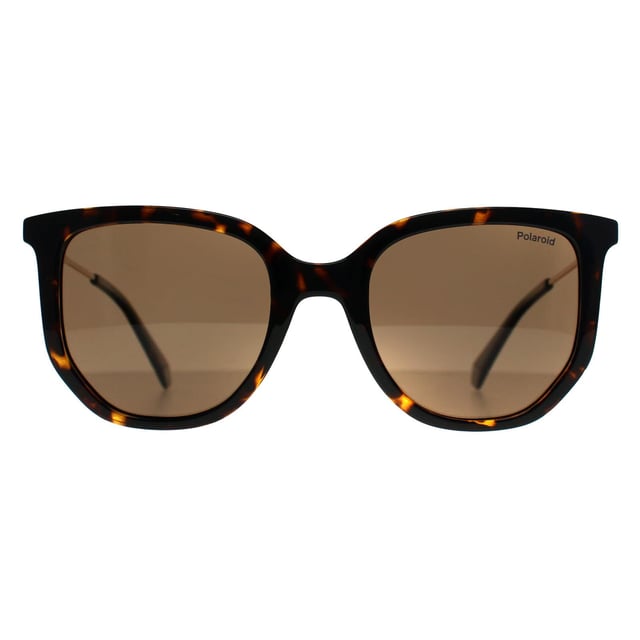 Die polarisierte Sonnenbrille Polaroid PLD 4185/S/X 086 SP havanna bronze prÃ¤sentiert sich in einer raffinierten rechteckigen Silhouette, die umweltbewusste Materialien mit minimalistischem Design verbindet. Diese leichte Brille aus biobasiertem Polycarbonat und recyceltem Edelstahl bietet sowohl Haltbarkeit als auch Komfort. Die polarisierten GlÃ¤ser bieten 100 % UV-Schutz, reduzieren Blendeffekte und verbessern die Sicht bei hellem Wetter. Dezente, farblich abgestimmte Details auf der Vorderseite und an den BÃ¼gelenden sorgen fÃ¼r einen Hauch von Raffinesse und machen diese Sonnenbrille zu einem vielseitigen Accessoire fÃ¼r verschiedene AnlÃ¤sse.