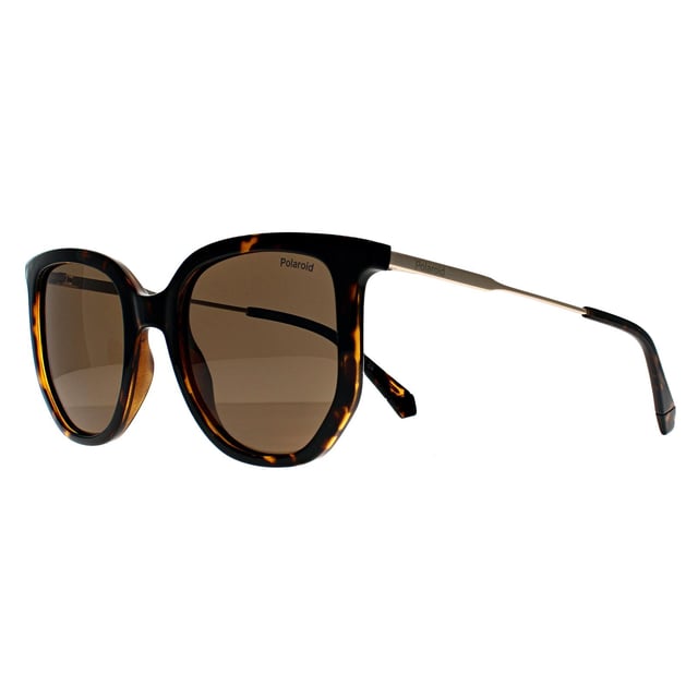 Die polarisierte Sonnenbrille Polaroid PLD 4185/S/X 086 SP havanna bronze prÃ¤sentiert sich in einer raffinierten rechteckigen Silhouette, die umweltbewusste Materialien mit minimalistischem Design verbindet. Diese leichte Brille aus biobasiertem Polycarbonat und recyceltem Edelstahl bietet sowohl Haltbarkeit als auch Komfort. Die polarisierten GlÃ¤ser bieten 100 % UV-Schutz, reduzieren Blendeffekte und verbessern die Sicht bei hellem Wetter. Dezente, farblich abgestimmte Details auf der Vorderseite und an den BÃ¼gelenden sorgen fÃ¼r einen Hauch von Raffinesse und machen diese Sonnenbrille zu einem vielseitigen Accessoire fÃ¼r verschiedene AnlÃ¤sse.