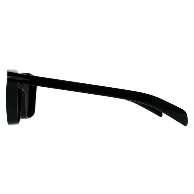 David Beckham Square Mens Black Grey DB 7000/S  Sunglasses are a fusion of sophistication and elegance. These sunglasses embody Beckham's signature style, showcasing a streamlined square silhouette crafted with premium materials for unparalleled durability and comfort. The classic design exudes timeless charm, while the sleek metal frames offer a contemporary edge.